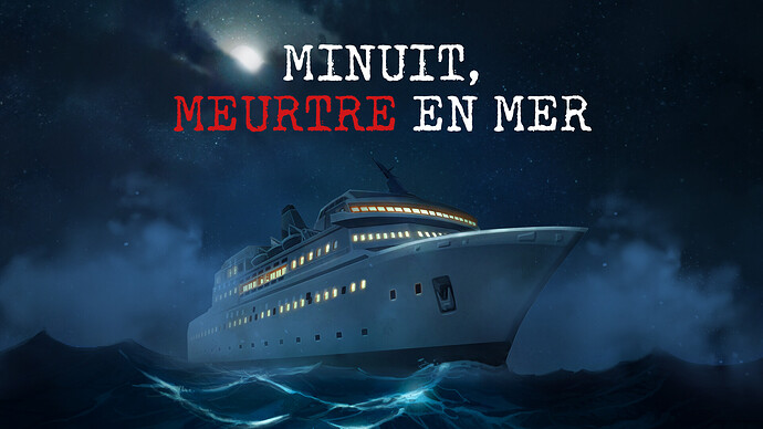 Minuit, Meurtre en Mer : programme de la croisière