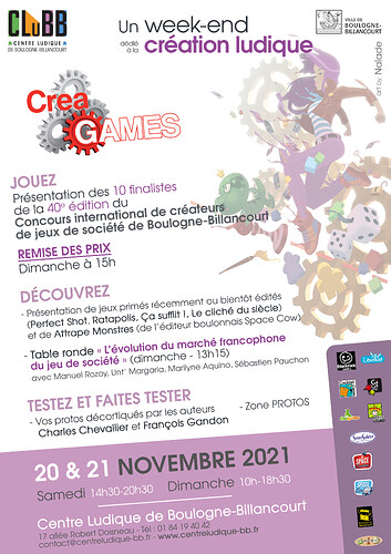 CreaGames et finale 40e Concours de Boulogne-Billancourt