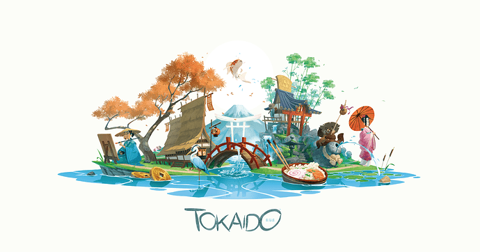Tokaido et ses deux extensions, Crossroads et Matsuri, sont disponibles
