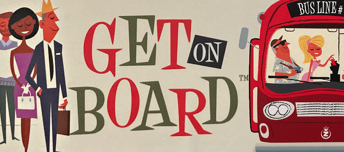 Get On Board : London, is the place for me.
