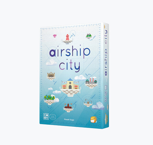 Nouveauté Funforge en approche : Airship City sera disponible entre mars et avril 2021 !