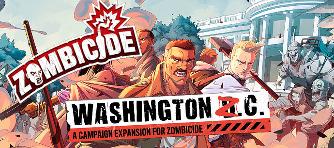 Zombicide V2 : House of Zombie à Washington ZC