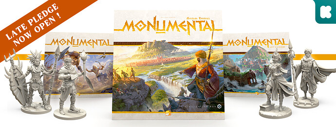 Kickstarter : Le Late Pledge MONUMENTAL est ouvert