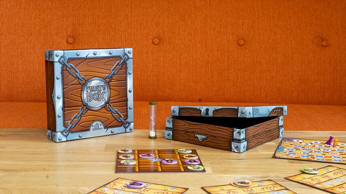 Pirate Box, un mémory stratégique