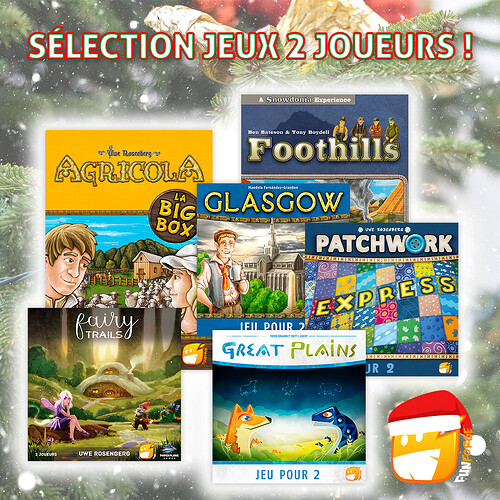 Offrez des jeux à 2 pour Noël !