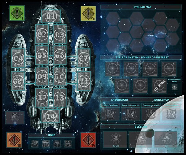 Plateau de jeu 20x24 (Quad-fold)
