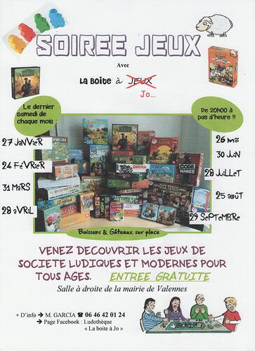 Soirée jeux de sociéts