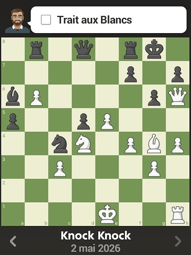 problème d'échecs