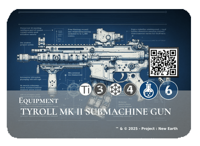 06-13 Recto TYROLL MK II SUBMACHINE GUN