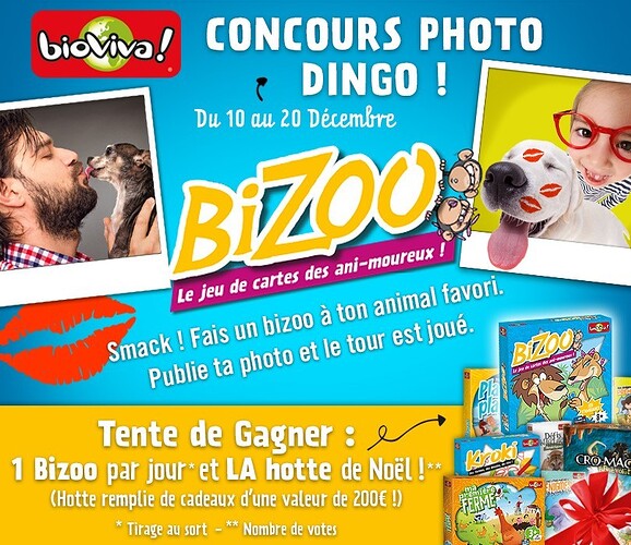 Un Concours photo dingo sur facebook