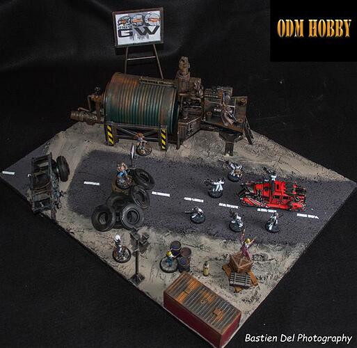 ODM Hobby a fait un Diorama pour 2184 Generation War