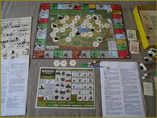 Dinosaurs of the lost world