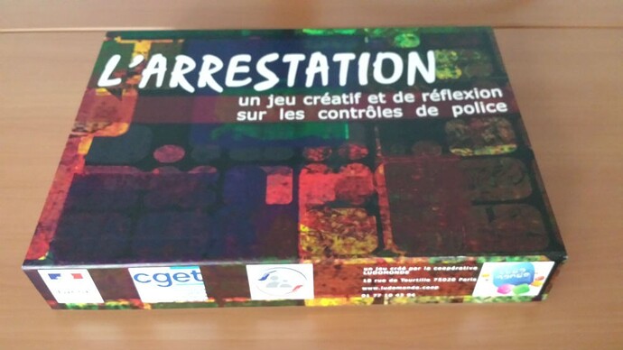 Atelier création de jeux « jeunes et police » ETAPE 2