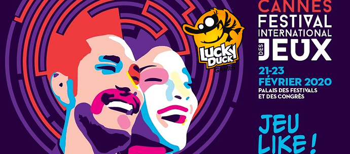 Lucky Duck Games : les Canetons se dandinent à Cannes !