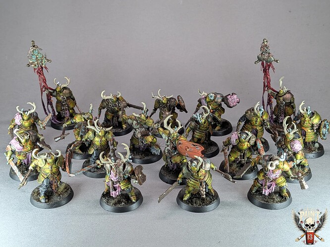 Regiment-Putrepees-Nurgle-warhammer-age-of-sigmar-tabletop-peint-par-pint-of-paint