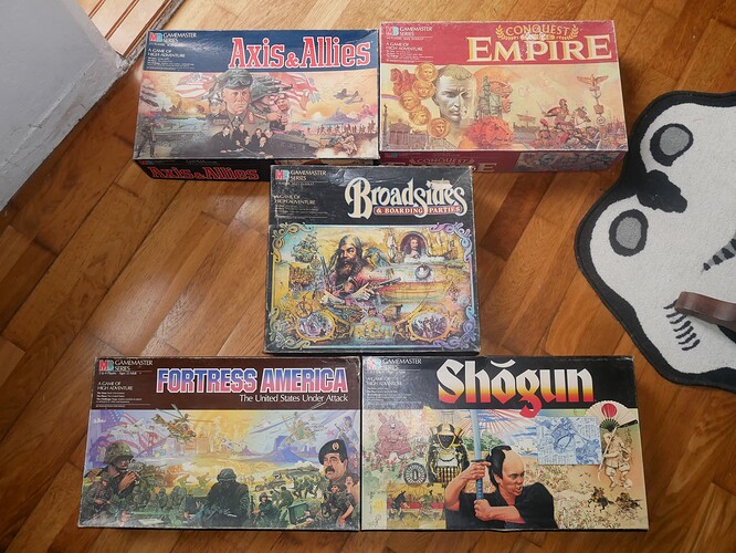 Jeux grosses boîtes MB
