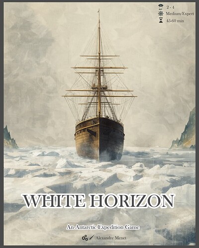 white horizon boite de jeu