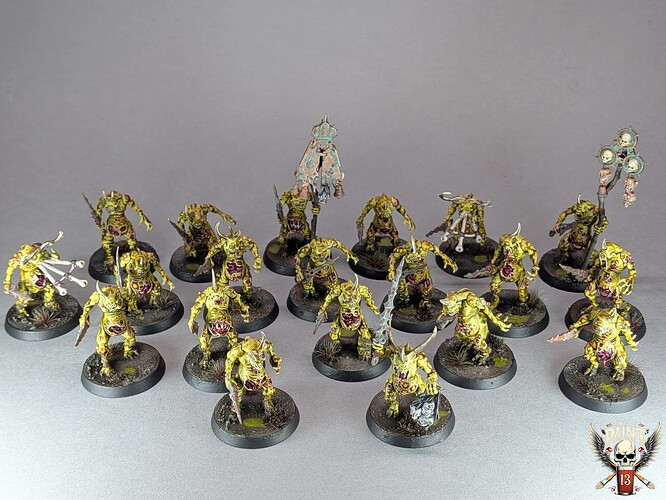 Regiments-Portepeste-Nurgle-warhammer-age-of-sigmar-tabletop-peint-par-pint-of-paint