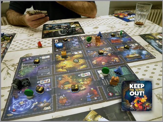 Keep the heroes out!