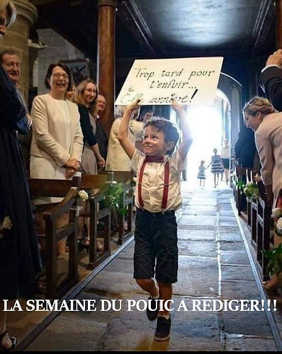 la semaine du pouic senfuir