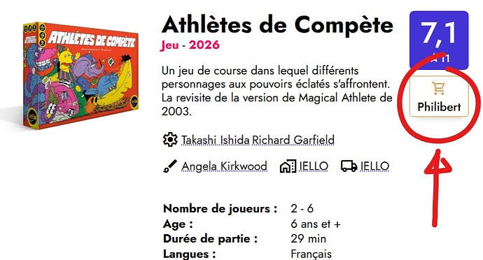 Suivez la flèche rouge