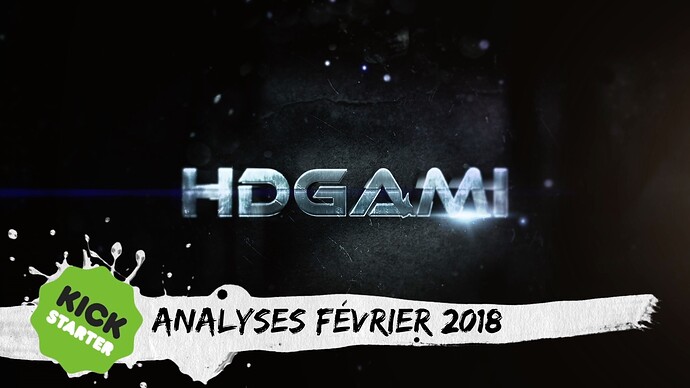 Jeux de société / Kickstarter Février 2018