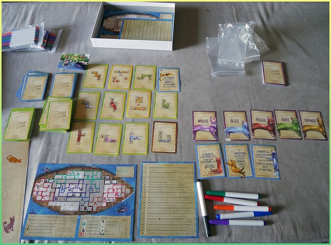 L'île des chats Explore & draw