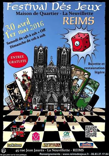 le FESTIVAL DES JEUX à REIMS - Neuvillette, c'est ce 30 Avril et 1er Mai