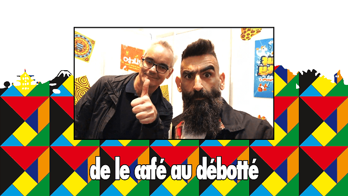 Essen Spiele 2018, de le café de Matthieu d'Epenoux