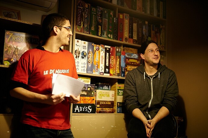 Soirée Antoine Bauza au dé masqué