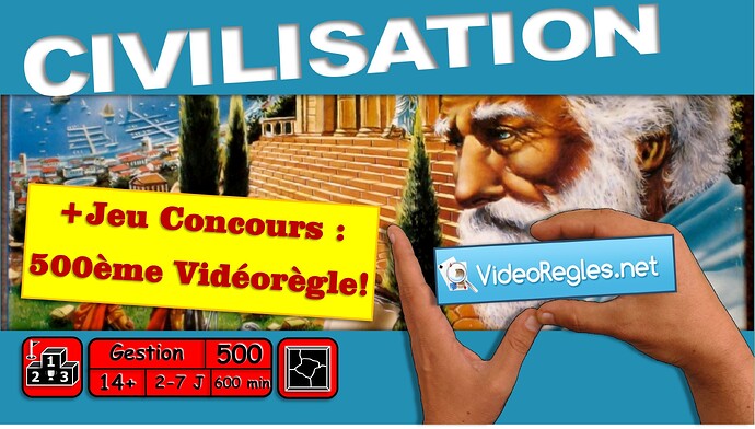 Videoregles.Net: La 500ème!!! ... et son Concours Ludique.