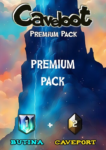 COUVERCLE FINAL PREMIUM PACK Caveloot PREMIUM PACK
