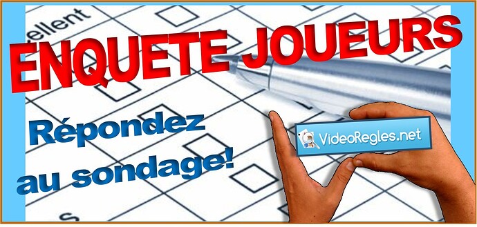 [Videoregles.Net]: Grande Enquête Joueurs Utilisateurs