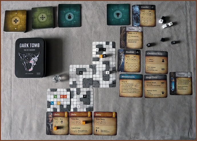 Dark tomb The ice chasers