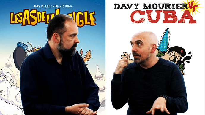Strip Trac, le bon-vivant Davy Mourier