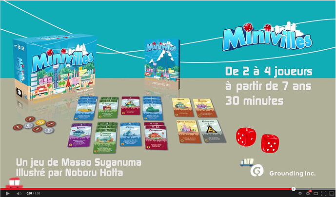 La nouvelle vidéo Moonster Games – Minivilles
