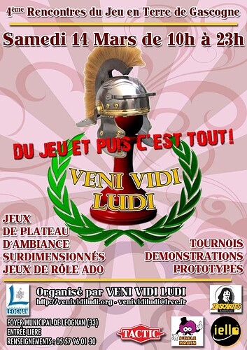 quatriemes rencontres du jeu en terre de gascogne