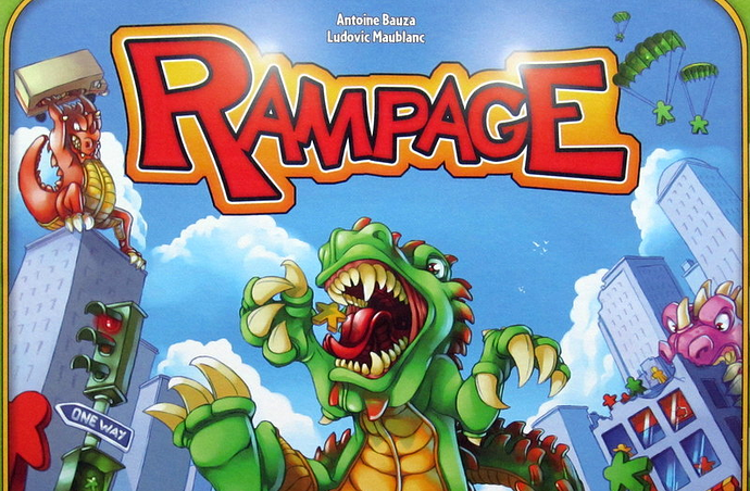 Rampage / Terror in MeepleCity - Une indigestion de meeples