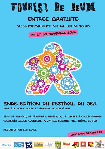 2ème édition du festival de jeux Tour(s) de Jeux