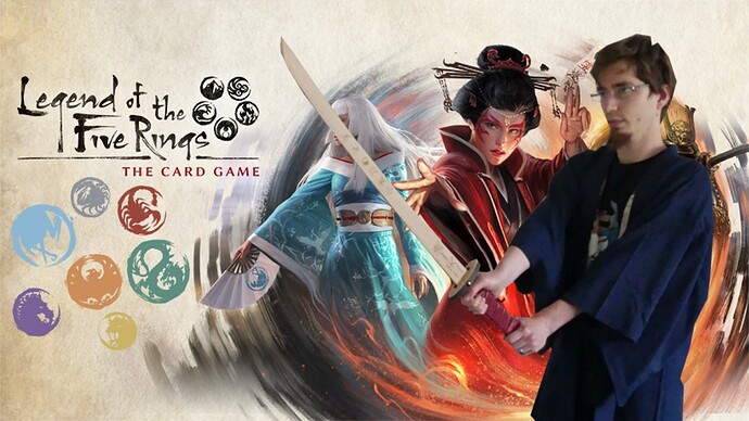 Katana, kami, jeu de cartes et une vidéo