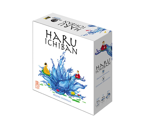 Haru Ichiban : 5 parties en simultanées contre Bruno Cathala !