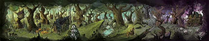 BLACKWOOD - petit détour dans l'atelier de l'illustrateur...