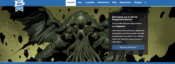 Le site de Bragelonne Games est en ligne !