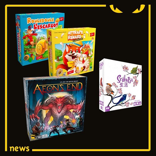 Les nouveautés de Matagot pour Août ! / New releases by Matagot in August !