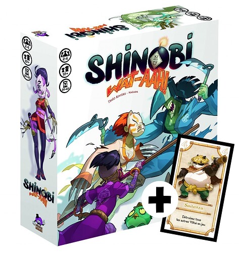remportez 1 boîte de shinobi wat-aah !
