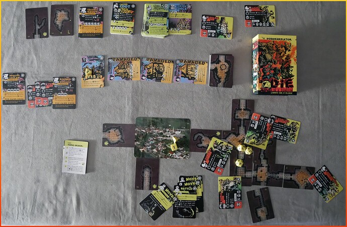 The dungenerator Die in a dungeon