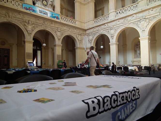 Jeux Viens à Vous avec Blackrock aux Rencontres Ludiques de Lyon