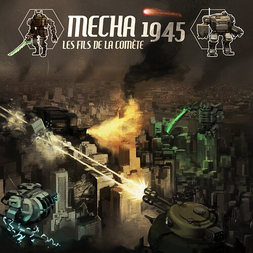 Mecha 1945 V1, en print and play à prix libre !