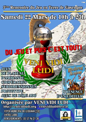 3ème Rencontre du Jeu en terres de Gascogne