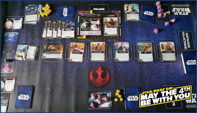 Star wars the deckbuilding game Clone wars